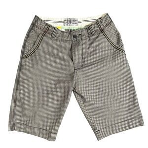 Vintage Polo Chino Ralph Lauren Shorts Men Size 32 Geometric Print Casual